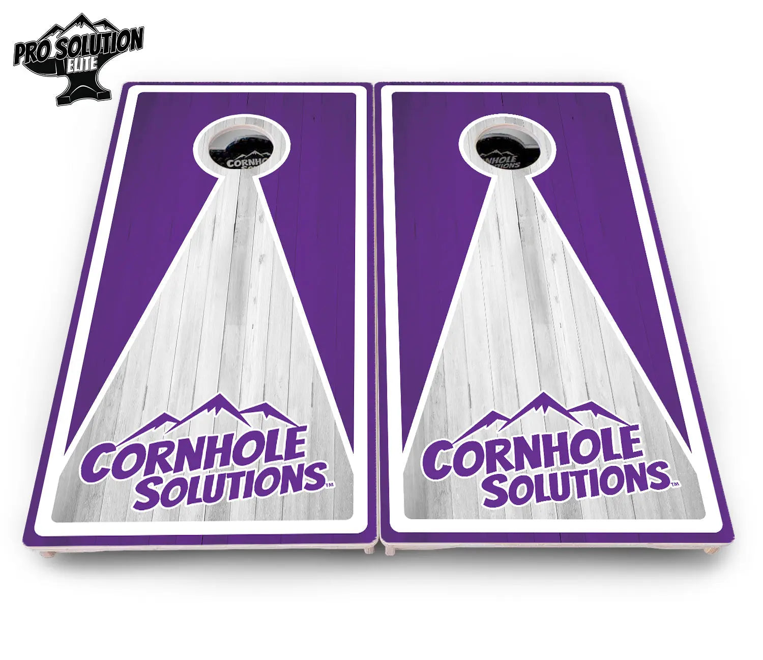Keyhole Design Options CS Logo Cornhole Boards - Pro Solution Elite Series by Cornhole Solutions, Southern home decor detail photo 16