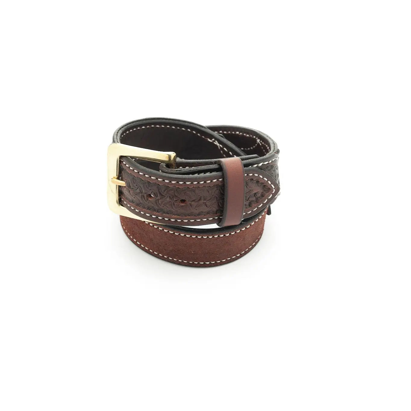 Kid's Chocolate Spider Combo Belt by Texas Saddlery, Southern food gift main product photo
