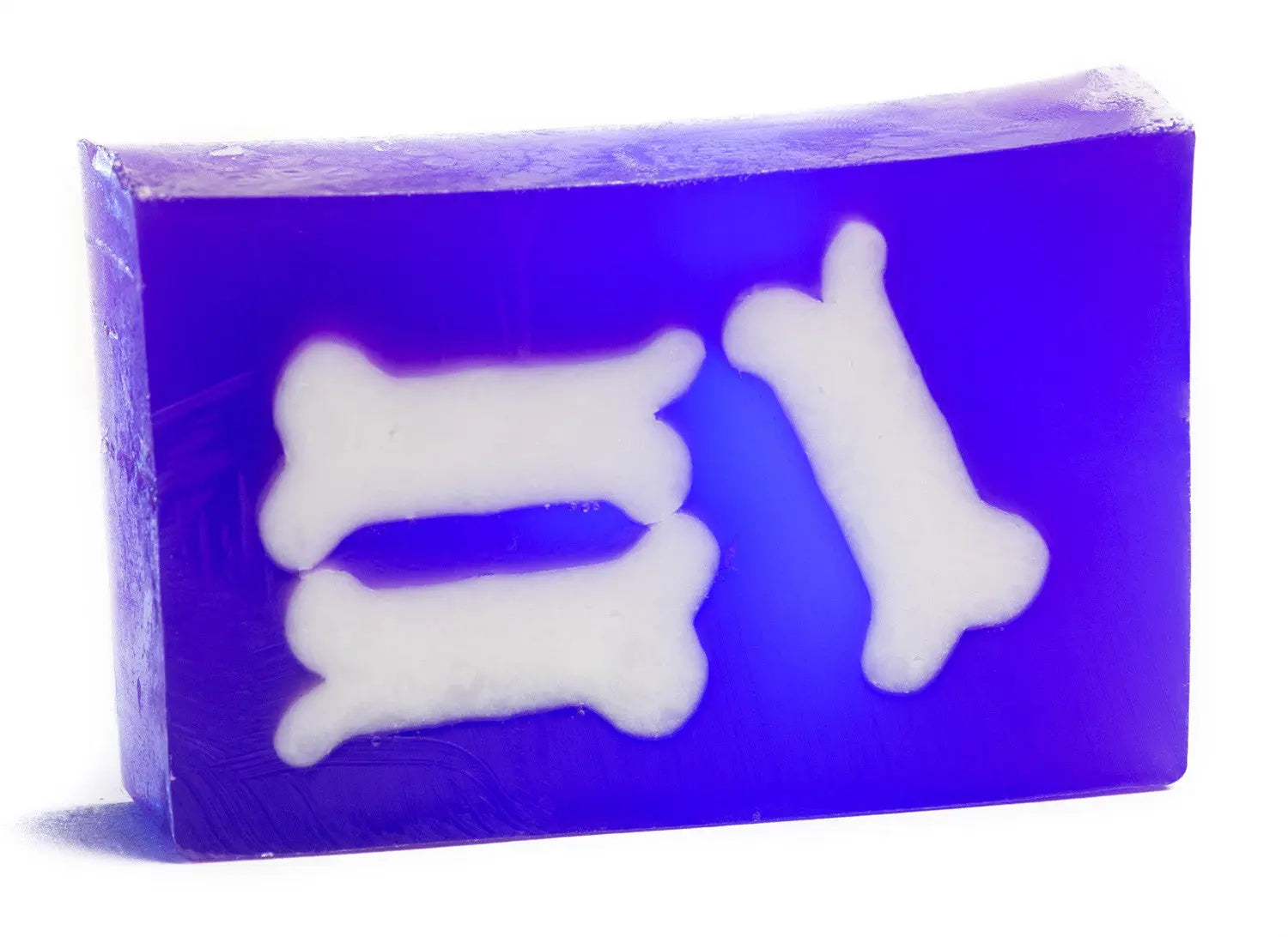 Lavender Dog Bone Soap Slice 5.5 Oz. by Essential Journeys, natural skincare main product photo