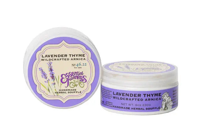 Lavender Thyme Arnica Soufflè 8 Oz. by Essential Journeys, handmade bath and body main product photo