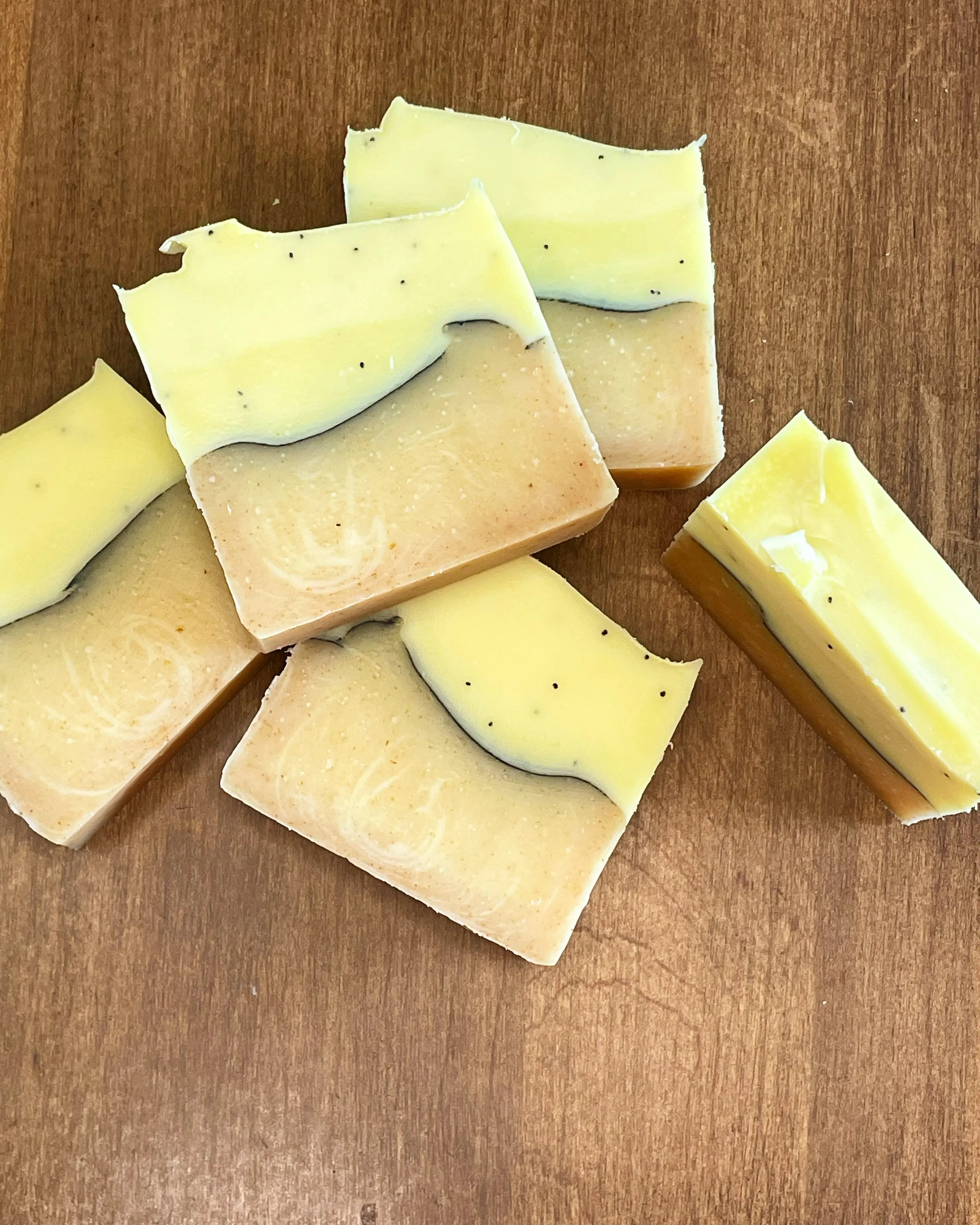 LEMON POPPYSEED HANDCRAFTED SOAP - Main Street Collective
