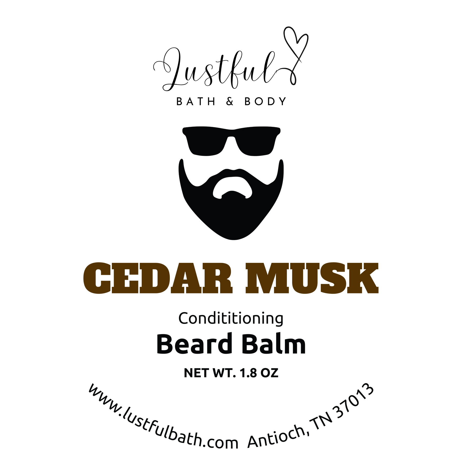 LUSTFUL CONDITIONING BEARD BALM - Main Street Collective