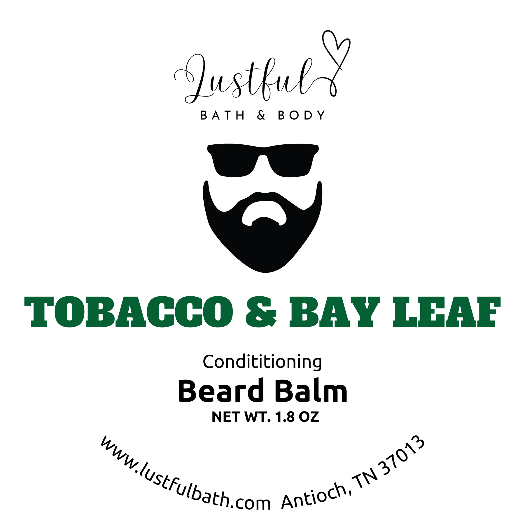 LUSTFUL CONDITIONING BEARD BALM - Main Street Collective