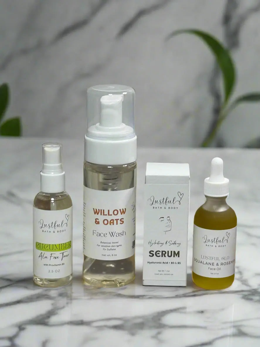 Lustful Glo Ultimate Face Care Kit Is by Lustful Bath, LLC, handmade bath and body detail photo 3