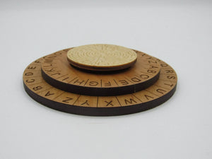 Labyrinth Cipher Wheel - Decoder Ring Escape Room Prop Creative Escape Rooms