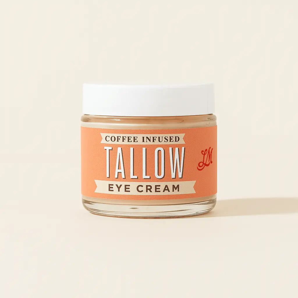 Lady May Coffee-Infused Tallow Eye Cream – Brighten, Firm & Revitalize Naturally The Lady May