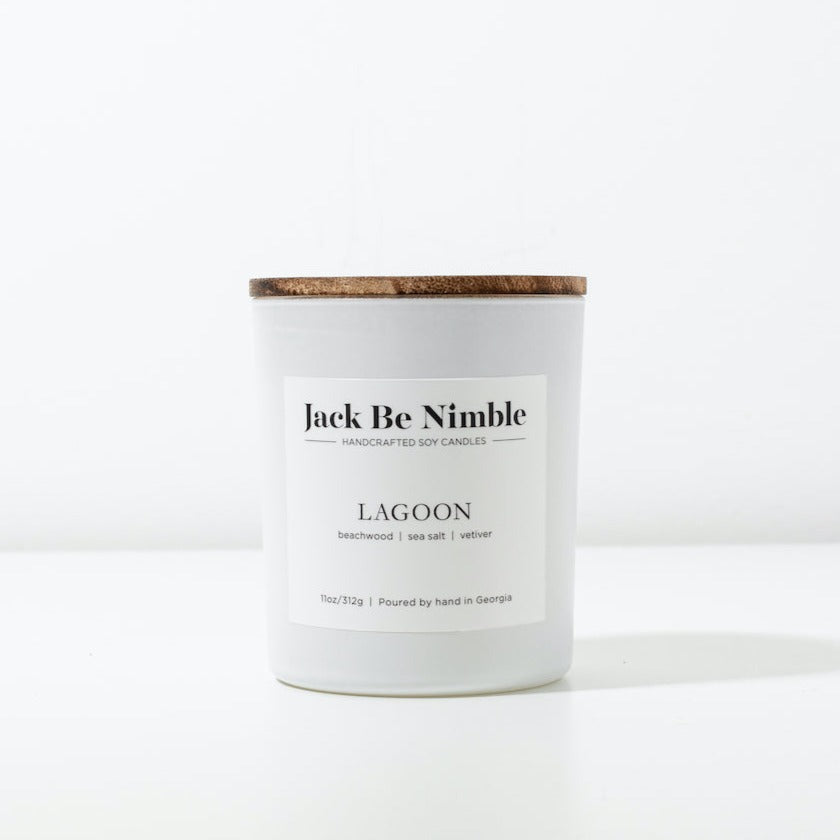 11 oz Lagoon Soy Candle by Jack Be Nimble Candles image 3