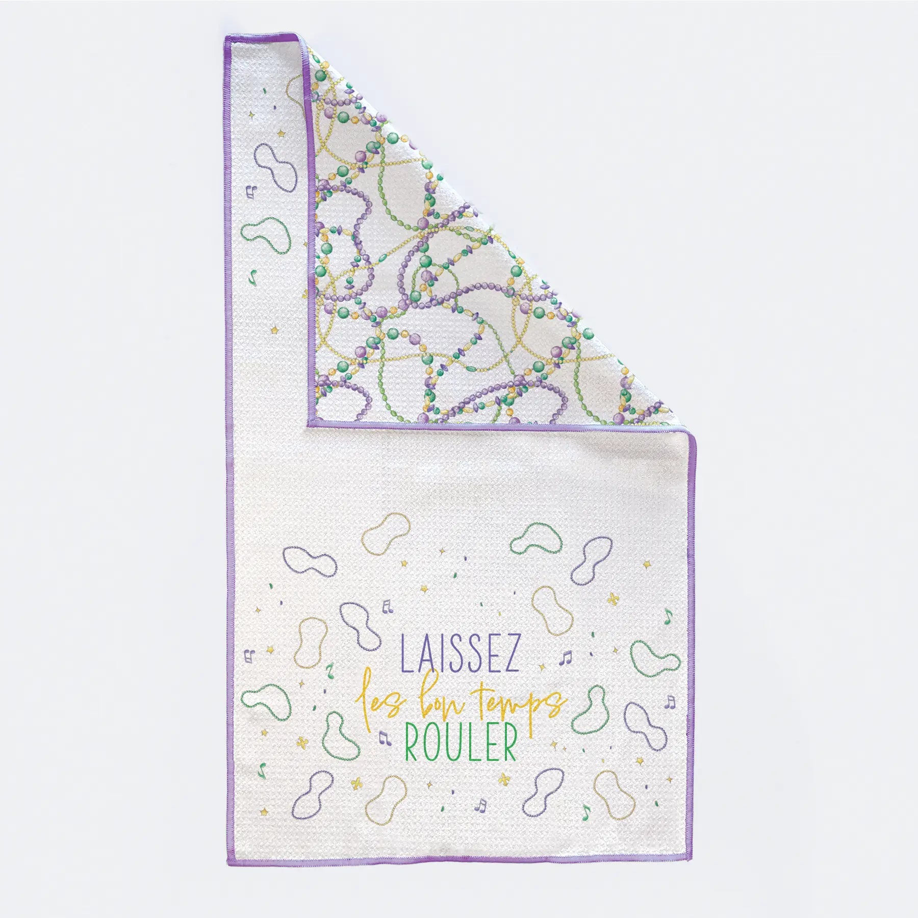 Laissez Les Bon Temps Rouler Kitchen Towel Nola Tawk