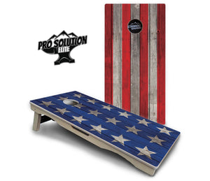 Large Stars & Stripes Cornhole Boards - Pro Solution Elite Series Cornhole Solutions