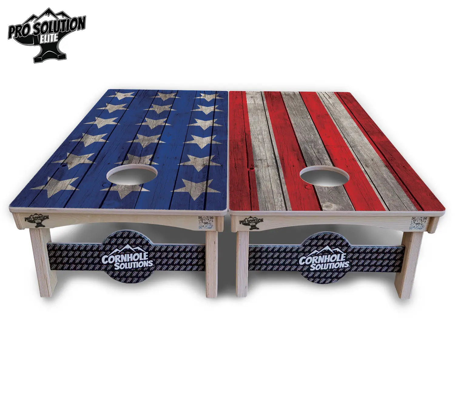 Large Stars & Stripes Cornhole Boards - Pro Solution Elite Series Cornhole Solutions