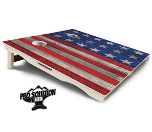 Large Stars & Stripes Cornhole Boards - Pro Solution Elite Series Cornhole Solutions