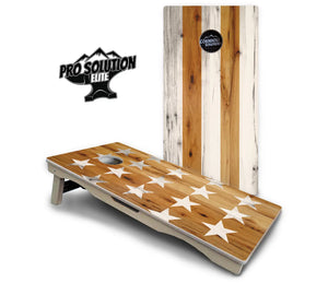 Large Stars & Stripes Cornhole Boards - Pro Solution Elite Series Cornhole Solutions