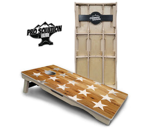 Large Stars & Stripes Cornhole Boards - Pro Solution Elite Series Cornhole Solutions