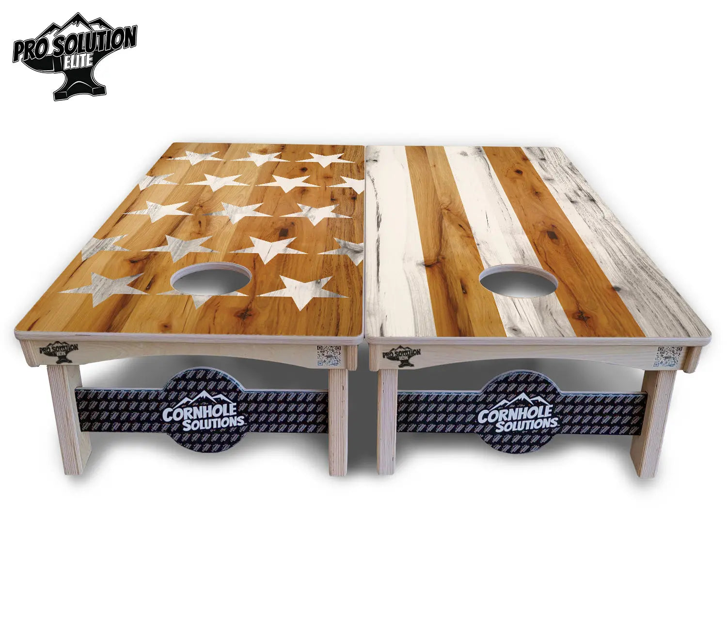Large Stars & Stripes Cornhole Boards - Pro Solution Elite Series Cornhole Solutions