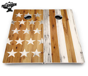 Large Stars & Stripes Cornhole Boards - Pro Solution Elite Series Cornhole Solutions