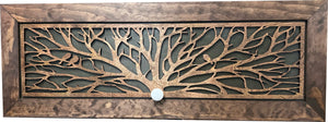 Large Birds in a Tree Gun Concealment Furniture, Concealed Shelf, Hidden Storage for Rifles, Shotguns, & Handguns
