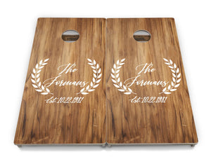 Laurel Cornhole Boards - Professional Tournament Series