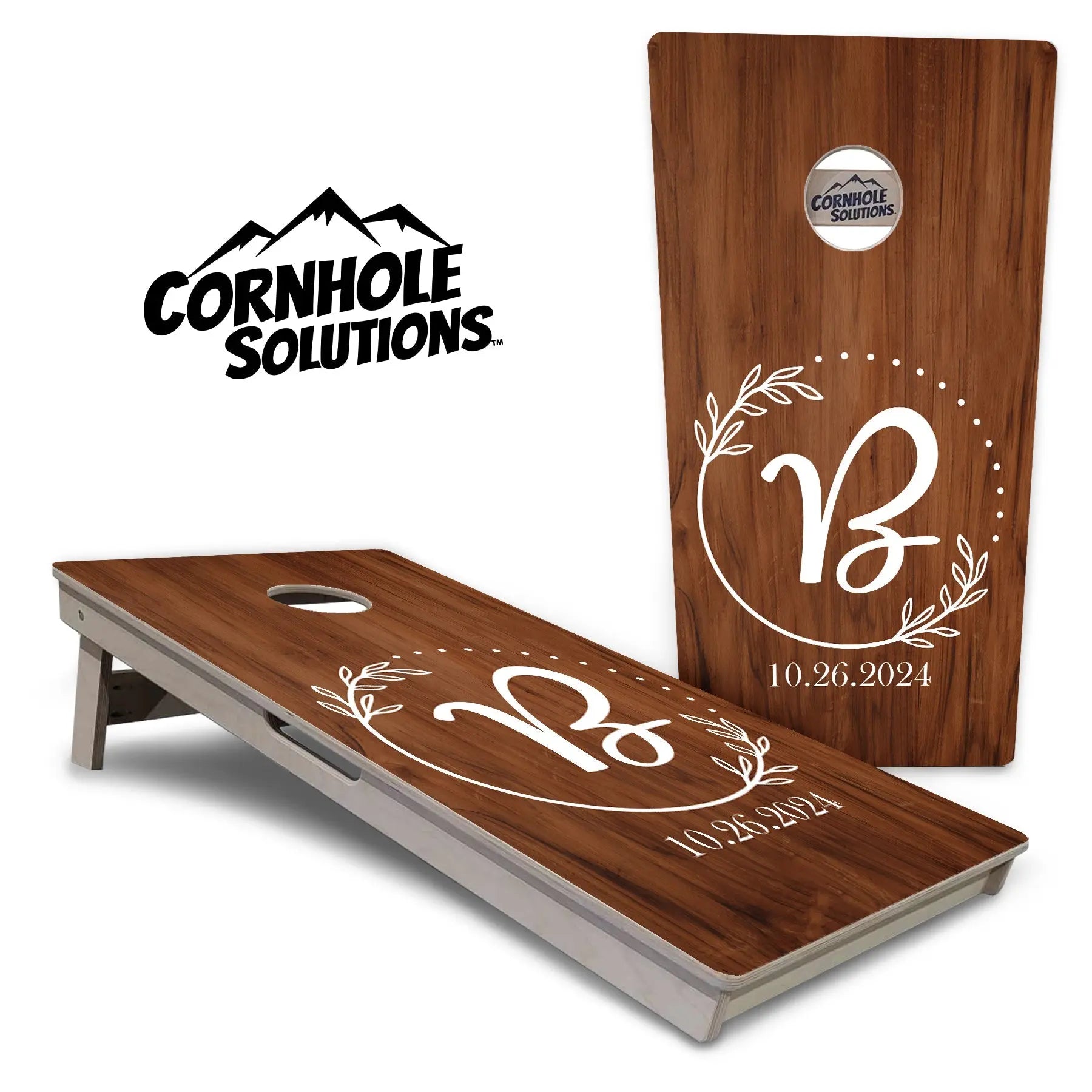 Laurel Wreath Cornhole Boards - Professional Tournament Series Cornhole Solutions