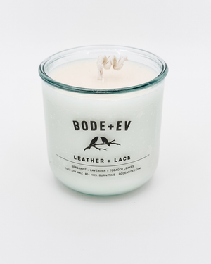 Leather + Lace | Dark Leather · Amber Resin by Bode + Ev image 1