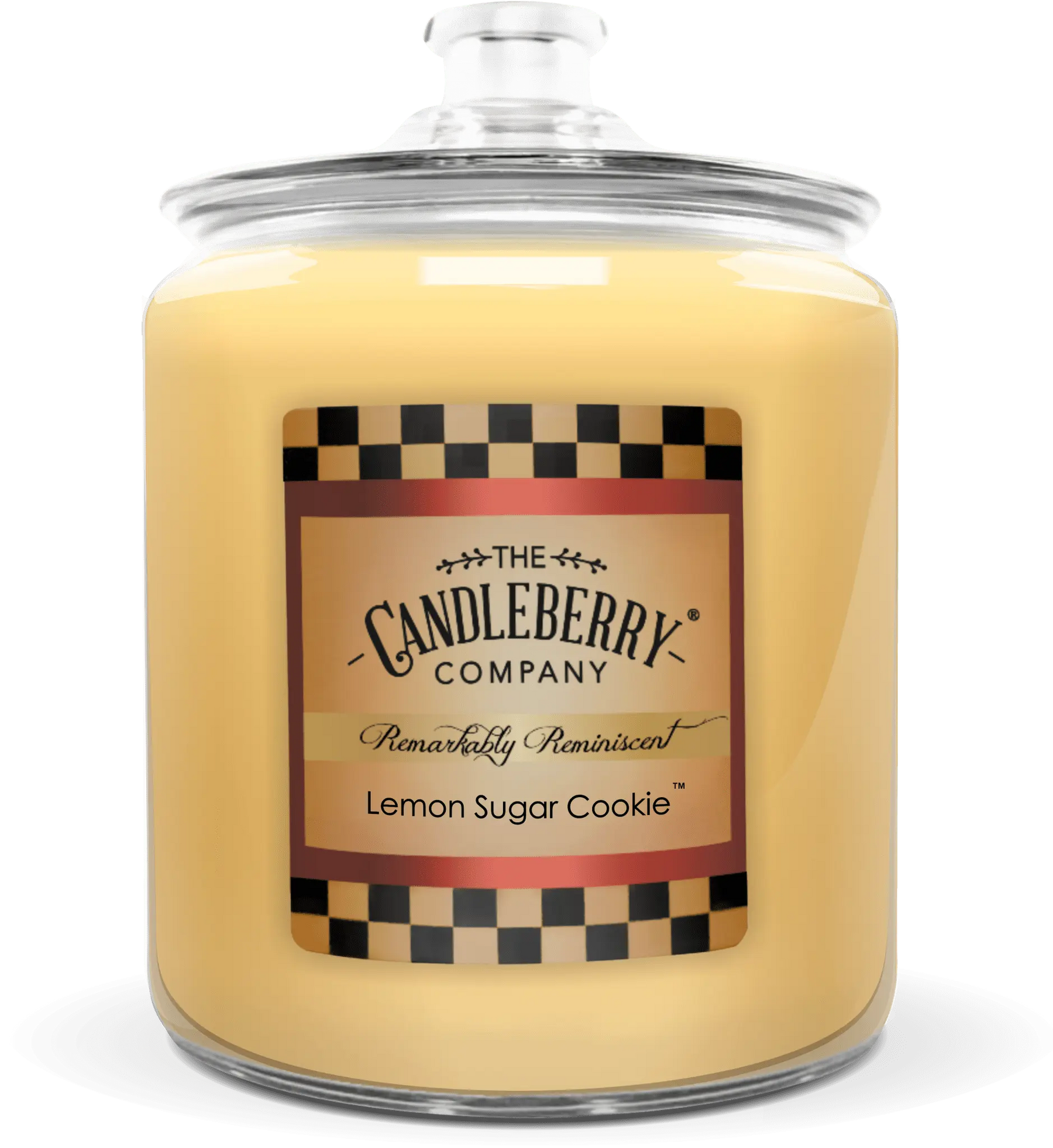 Lemon Sugar Cookie™, 4 - Wick, Cookie Jar Candle (Collective) The Candleberry® Candle Company
