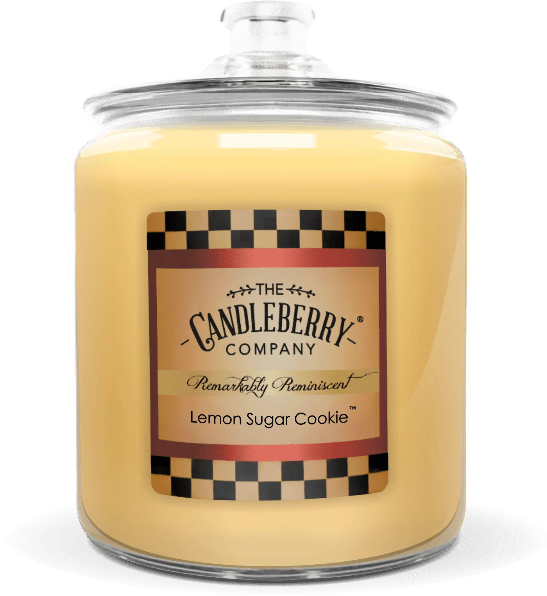Lemon Sugar Cookie™, 4 - Wick, Cookie Jar Candle (Collective) by The Candleberry® Candle Company, scented candle main product photo