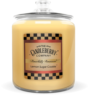 Lemon Sugar Cookie™, 4 - Wick, Cookie Jar Candle (Collective) The Candleberry® Candle Company