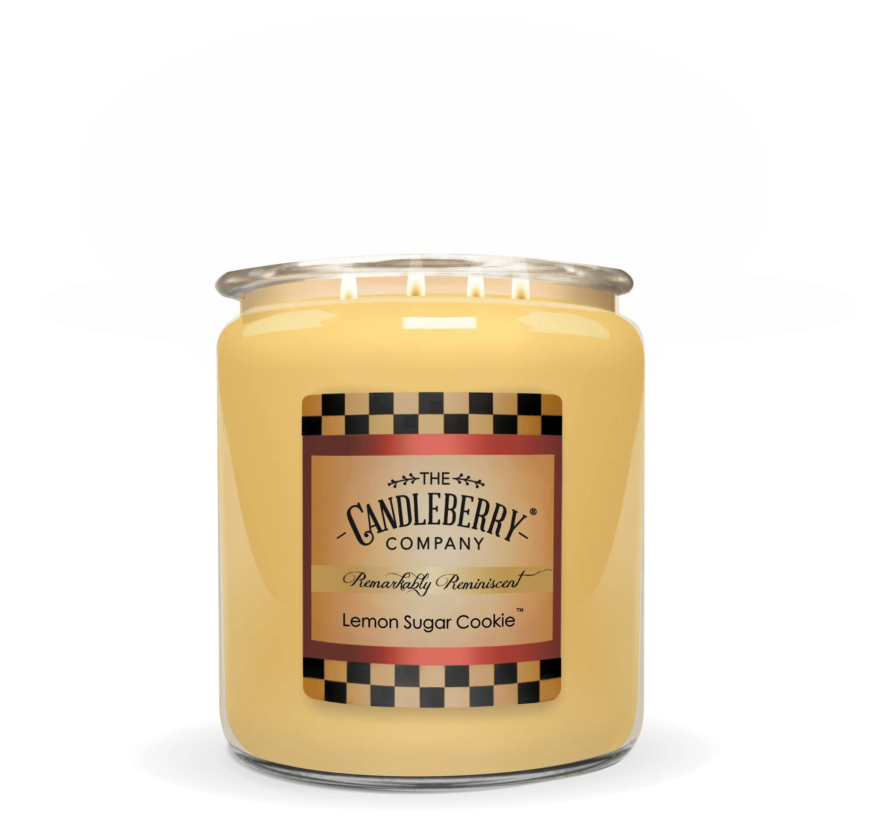 Lemon Sugar Cookie™, 4 - Wick, Cookie Jar Candle (Collective) The Candleberry® Candle Company