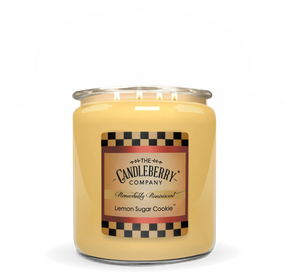 Lemon Sugar Cookie™, 4 - Wick, Cookie Jar Candle (Collective) The Candleberry® Candle Company