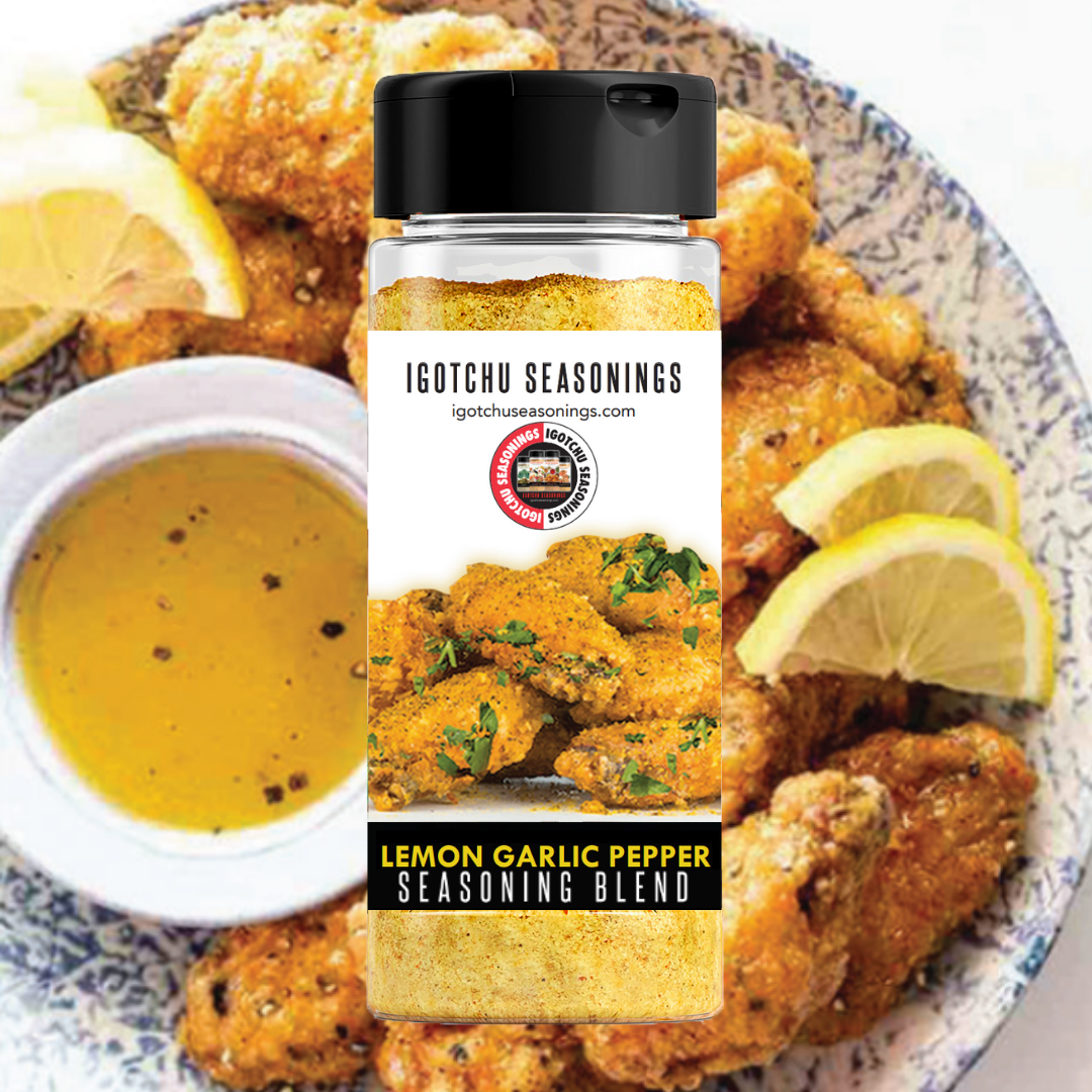 Igotchu Lemon Garlic Pepper seasoning by Igotchu Seasonings, Southern food gift detail photo 2
