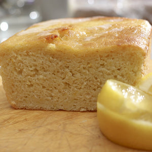 Lemon Glazed Zucchini Bread - Gluten Free