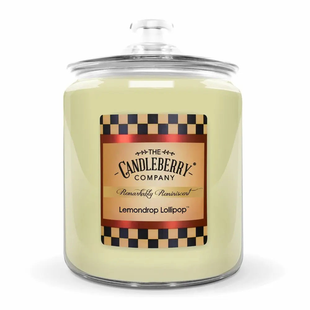 Lemondrop Lollipop™, 4 - Wick, Cookie Jar Candle (Collective) The Candleberry® Candle Company