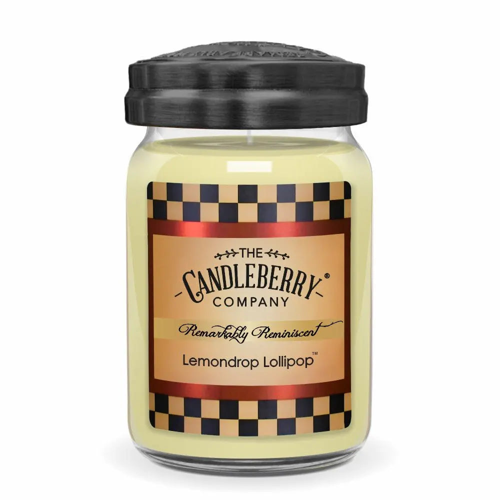 Lemondrop Lollipop™, Large Jar Candle (Collective) The Candleberry® Candle Company