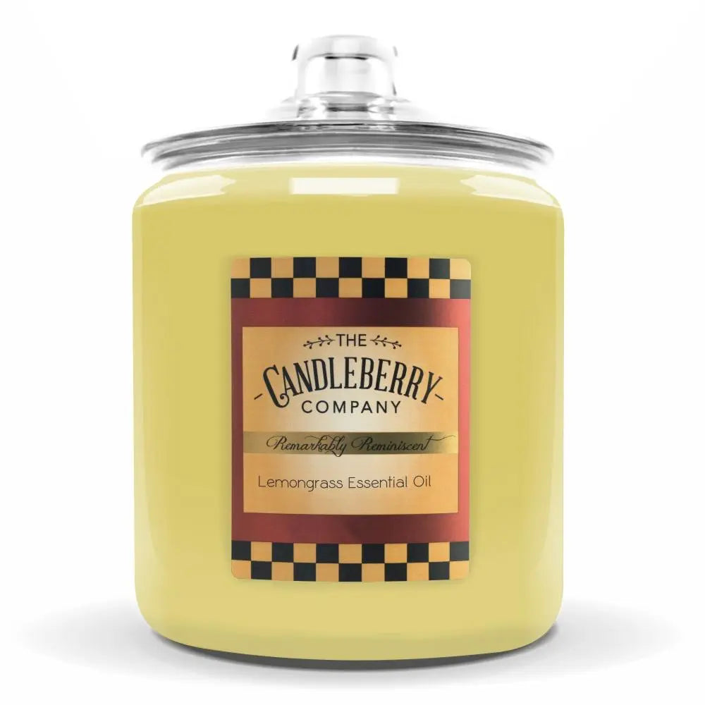Lemongrass Essential Oil™, 4 - Wick, Cookie Jar Candle (Collective) The Candleberry® Candle Company