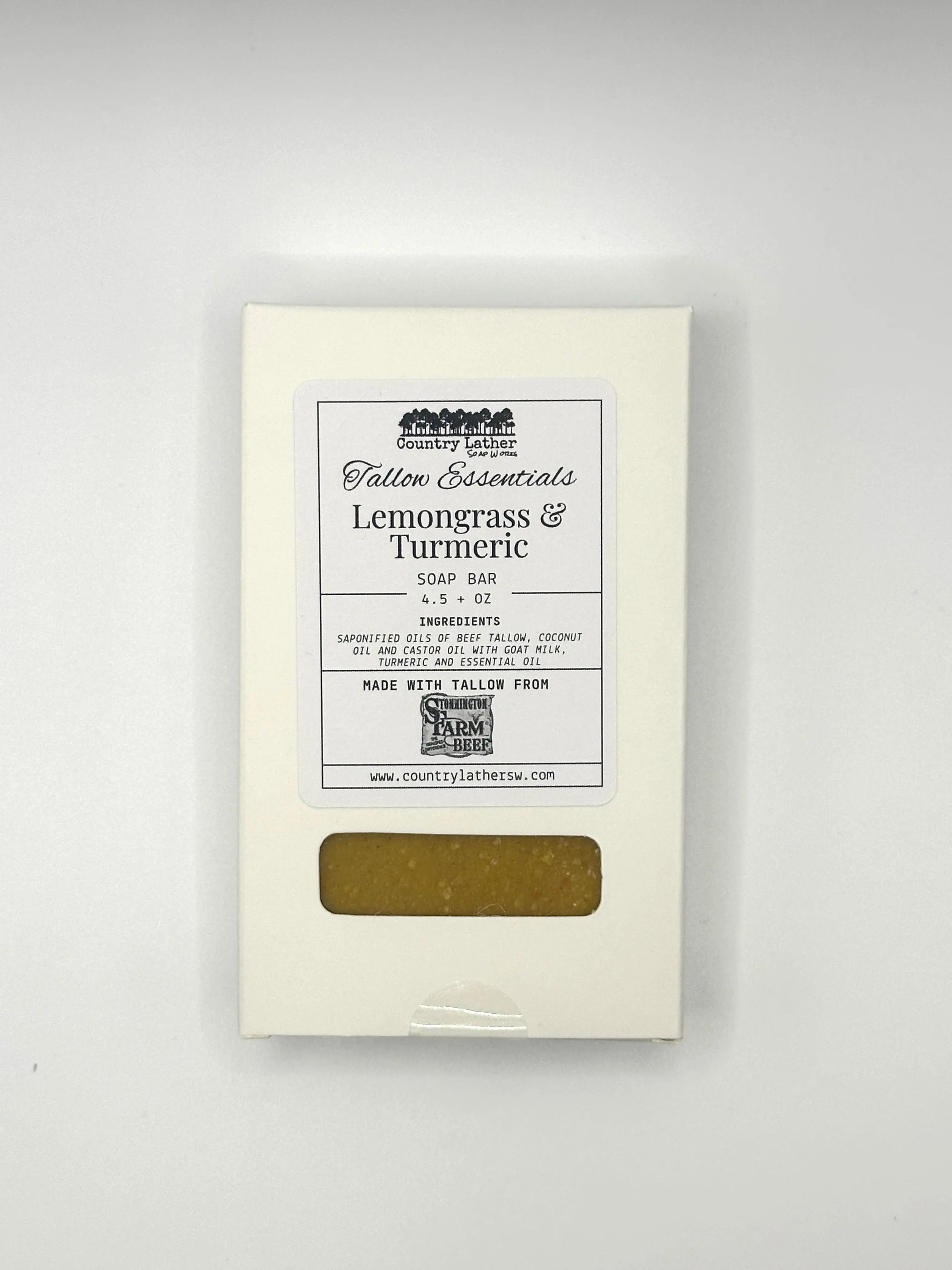 Lemongrass and Turmeric handmade Southern soap