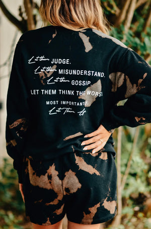 Let Them Bomba Sweatshirt Southern Bliss Company