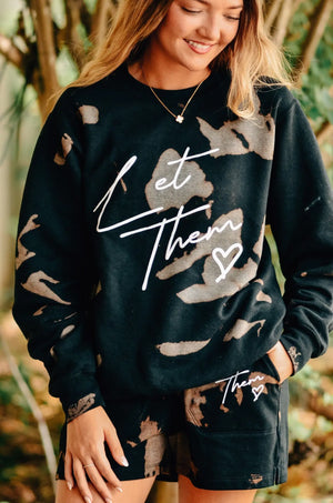 Let Them Bomba Sweatshirt Southern Bliss Company