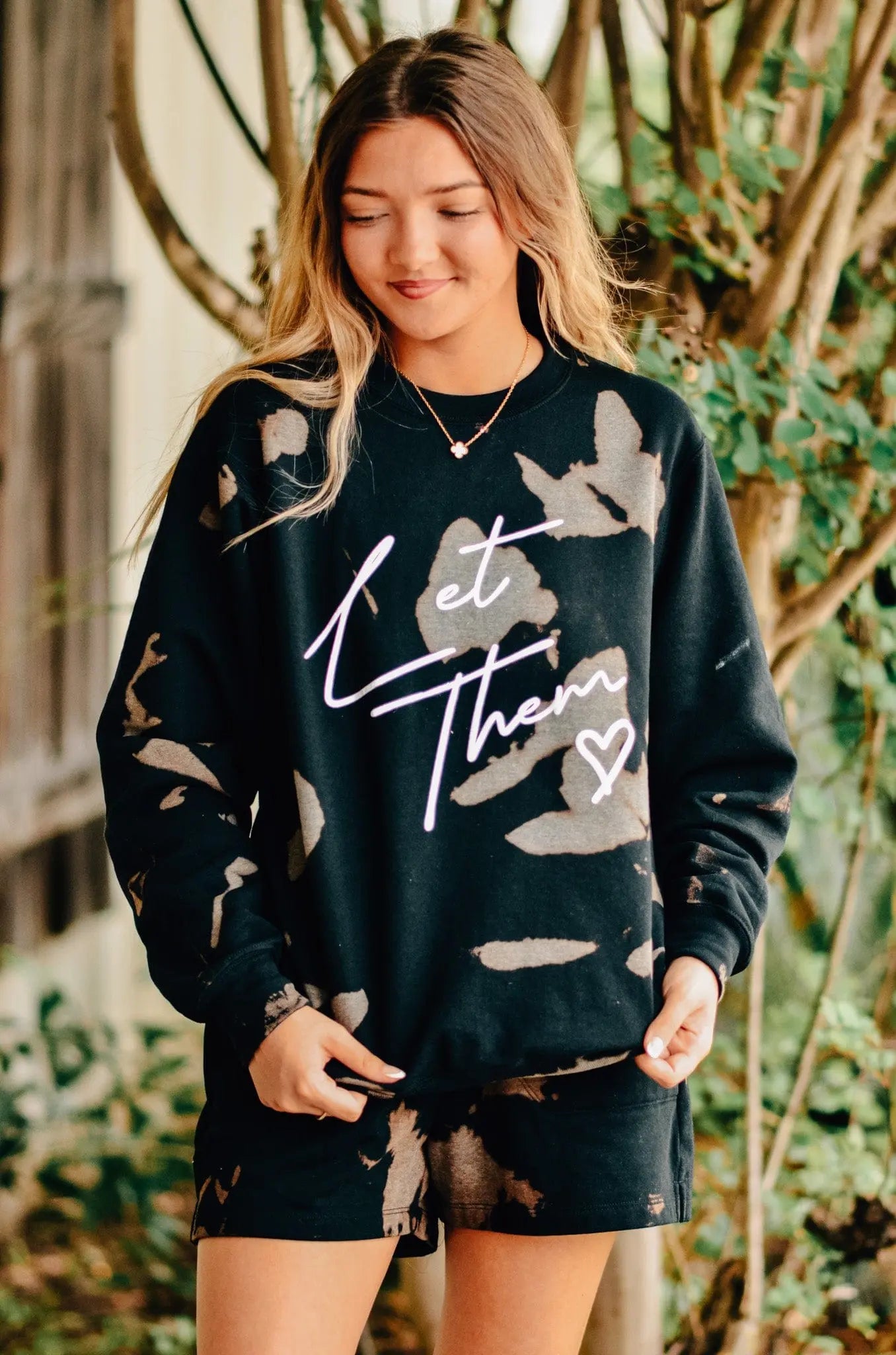 Let Them Bomba Sweatshirt Southern Bliss Company