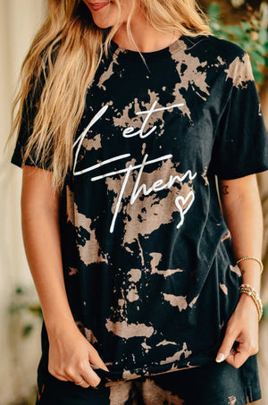 Let Them Bomba Tee by Southern Bliss Company, Southern lifestyle apparel main product photo