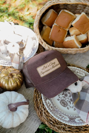 Let's Chug Espresso Martinis - Trucker Hat by KenzKustomz, Southern lifestyle apparel detail photo 10