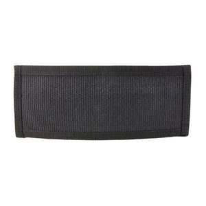 Black fire hose bifold wallet