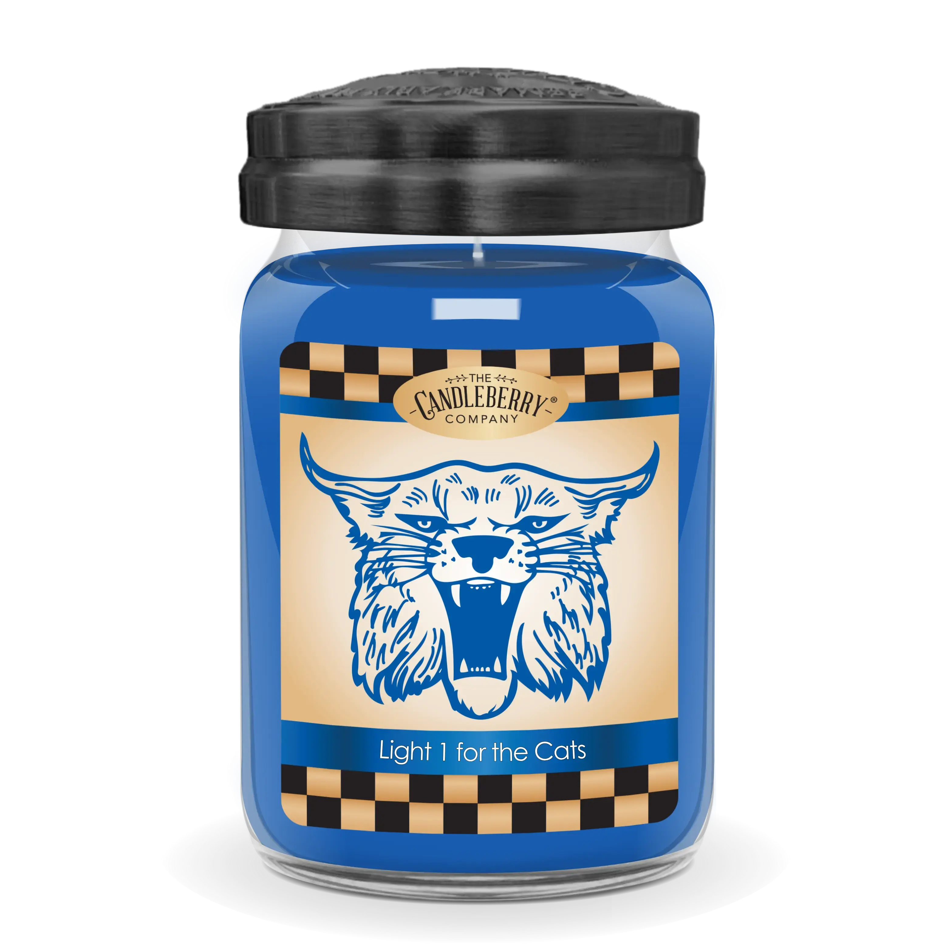 Light One For The Cats™, Large Jar Candle (Collective) by The Candleberry® Candle Company, scented candle main product photo