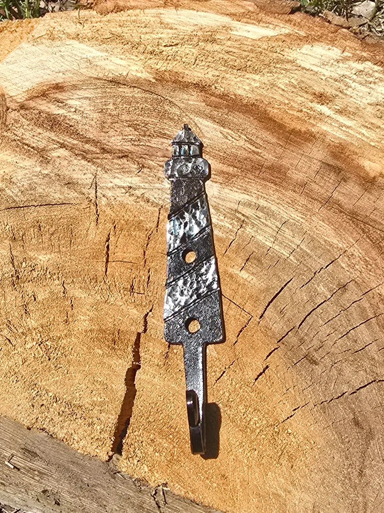 Lighthouse Hook by Redbeard's Forge LLC, Southern home decor main product photo