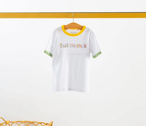 Lil' Louisiana Organic Cotton Tee by Nola Tawk, Southern lifestyle apparel main product photo