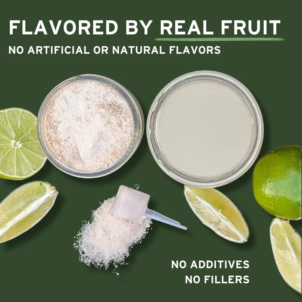Lime Rill bulk hydration mix for workouts travel and daily use