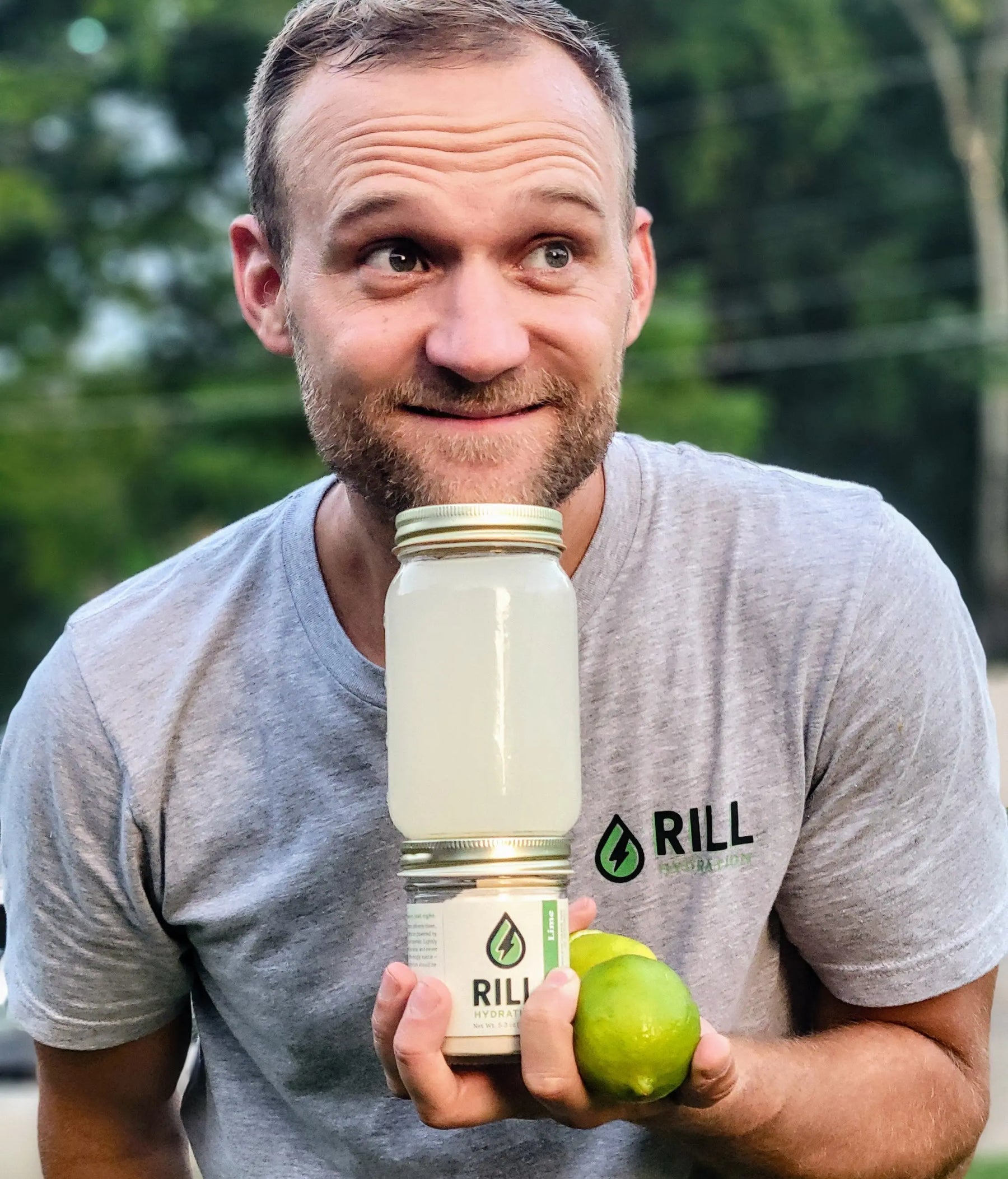 Lime Rill clean hydration drink mix made in Huntsville Alabama