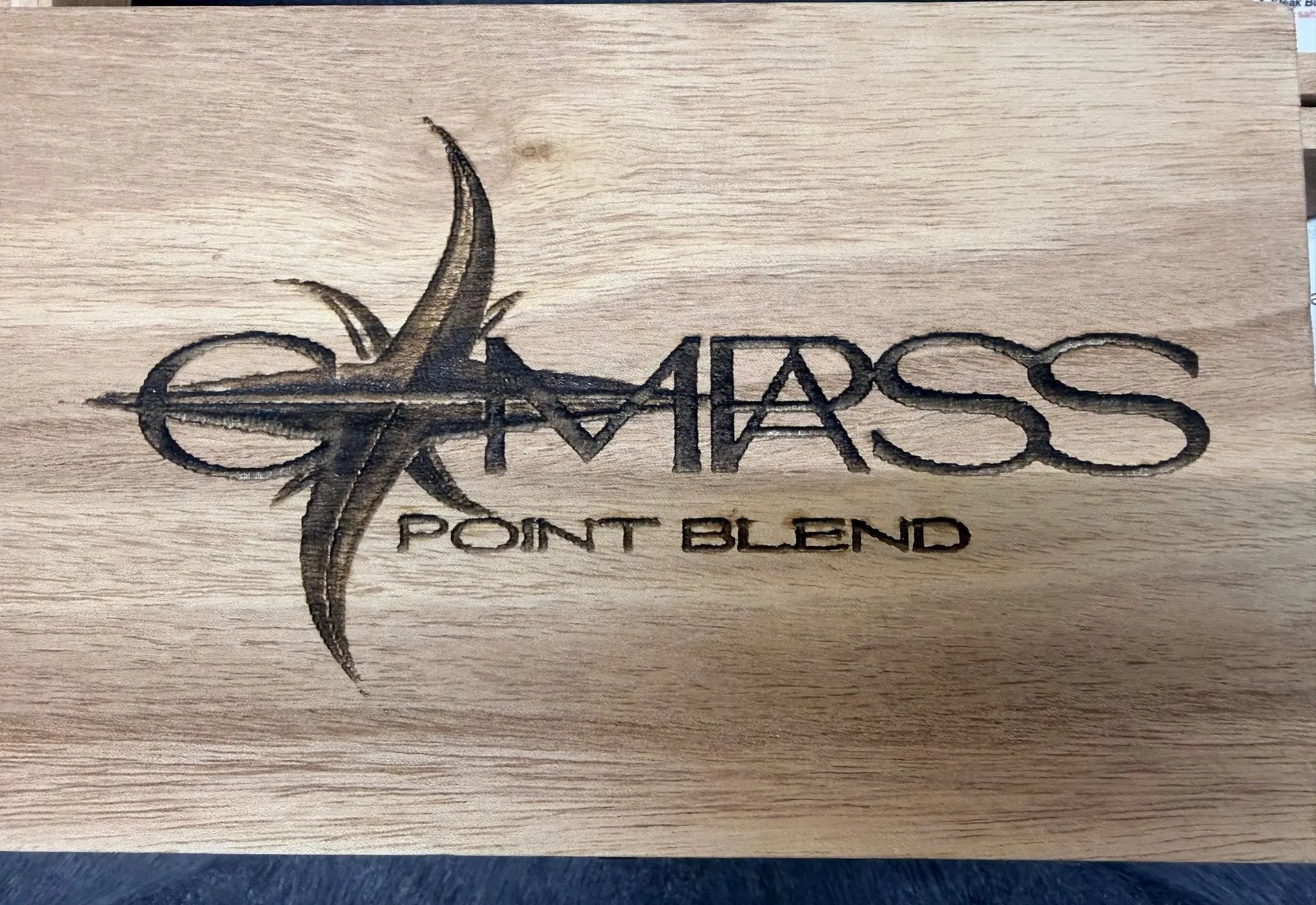 Limited Edition Wooden 10 Sample Box Compass Point