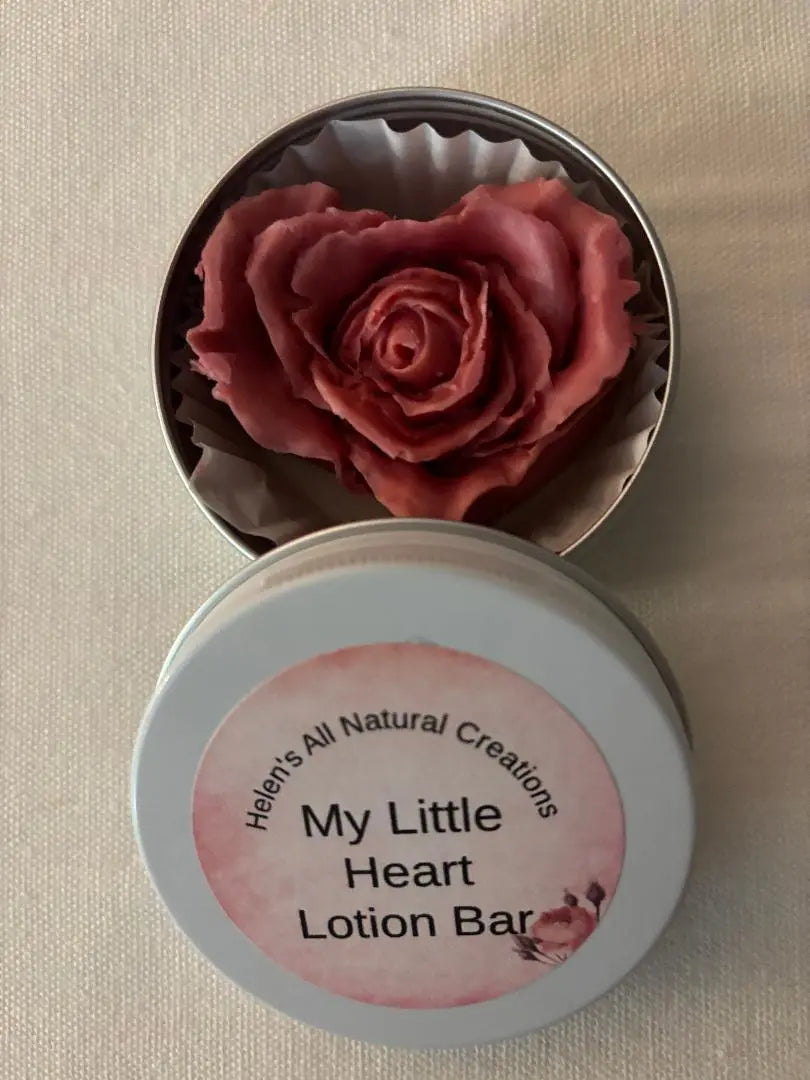 Little Heart Lotion Bar Helen's All Natural Creations