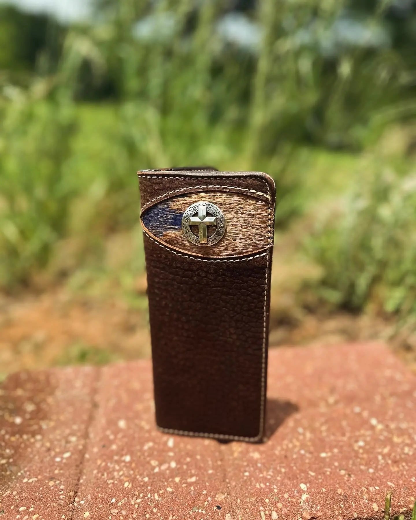 Long Wallet by Kw Leatherworks, handmade leather goods main product photo