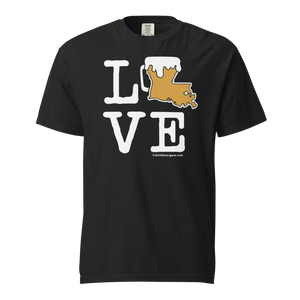 Louisiana Beer Mug Tee – LOVE - COMFORT COLORS BRAND TEE Drink Beer Gear