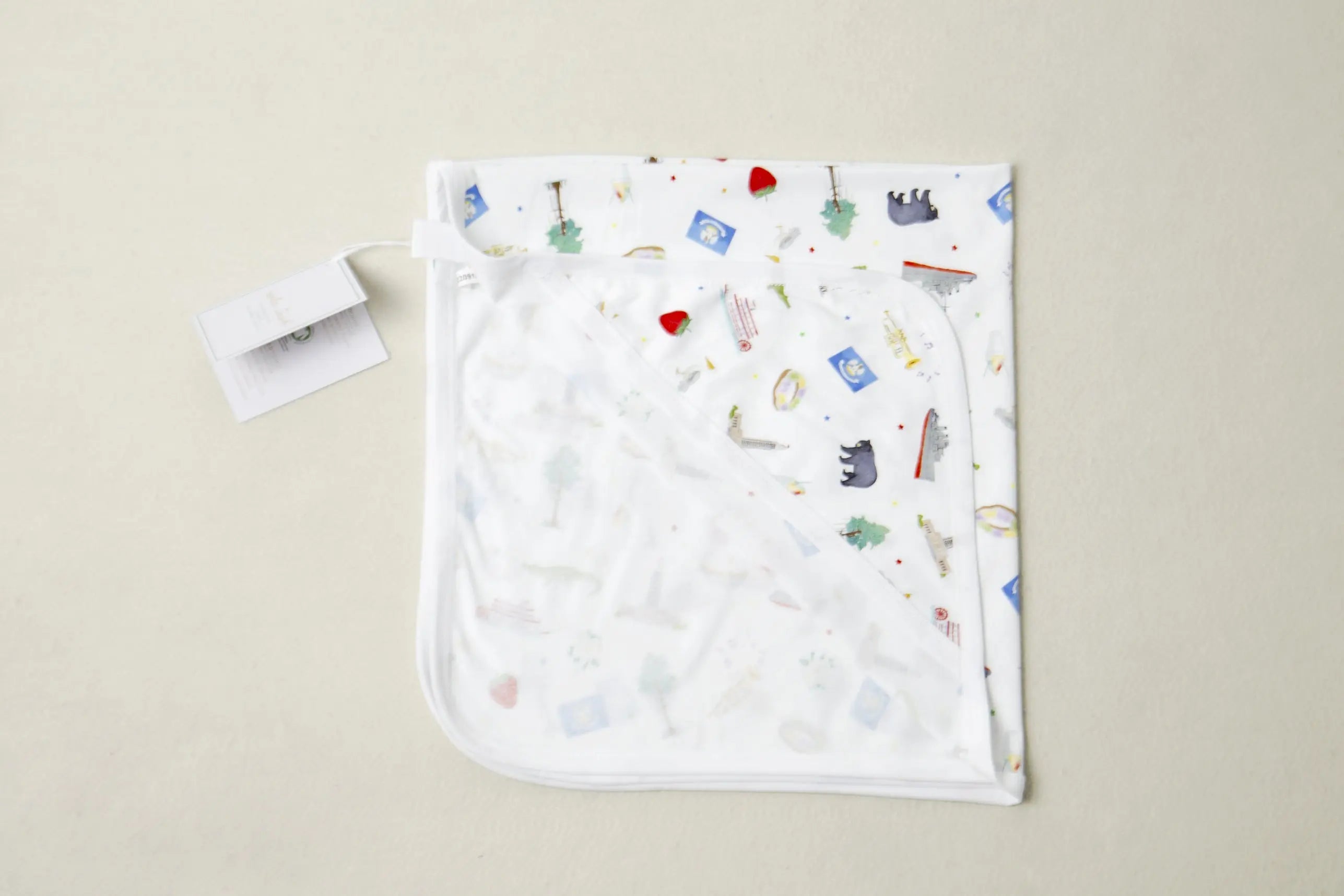 Louisiana Kids Cotton Baby Blanket by Nola Tawk, children's boutique clothing main product photo